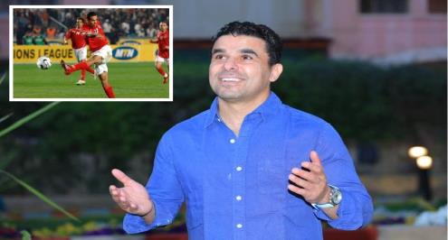 فيديو جراف .. عندما هتف خالد الغندور "الله أكبر" بسبب هدف الأهلي القاتل